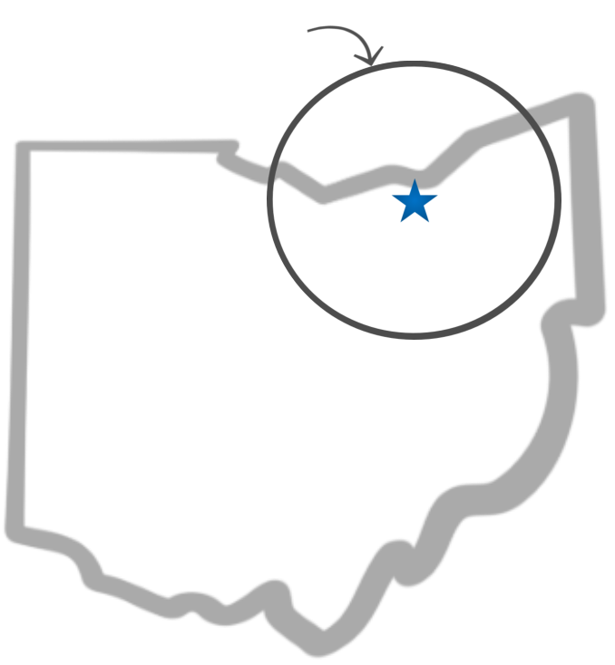 Ohio map